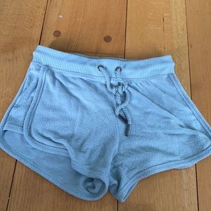 Vintage Havana adorable light green/blue shorts.